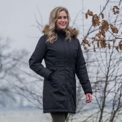 Parka Horka Typhoon. Czarne parki damskie HORKA, bez kaptura. W wyprzedaży za 676.00 zł.