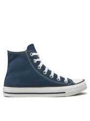 Converse Trampki Chuck Taylor All Star Hi M9622 Granatowy. Niebieskie trampki damskie Converse, bez wzorów, z materiału, bez zapięcia. Za 229.99 zł.