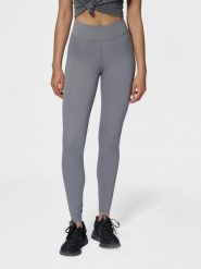 Damskie legginsy Hummel Te Fundamental. Szare legginsy damskie Hummel, m, bez wzorów, z jersey. Za 175.00 zł.
