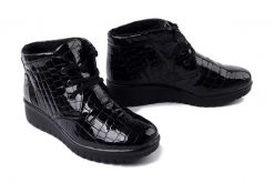 JOSEF SEIBEL 55358 VL006 100 Calais 88 schwarz, trzewiki damskie. Czarne botki damskie Josef Seibel, ze skóry, bez obcasa, bez zapięcia. Za 489.90 zł.