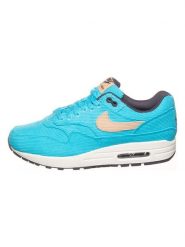 Nike Sportswear Sneakersy "Air Max 1 Premium" w kolorze błękitnym rozmiar: 36. Niebieskie obuwie sportowe damskie Nike Sportswear, bez zapięcia. Za 228.38 zł.