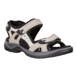Buty do chodzenia damskie Ecco 06956354695. Brązowe obuwie trekkingowe damskie ECCO, z materiału, bez zapięcia. Za 440.99 zł.