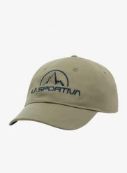 Czapka z daszkiem La Sportiva Hike Cap. Zielone czapki z daszkiem damskie La Sportiva, bez wzorów, z bawełny. Za 142.99 zł.