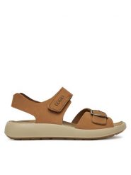 Primigi Sandały 7898800 M Brązowy. Brązowe sandały chłopięce Primigi, z nubiku, bez zapięcia. Za 149.99 zł.
