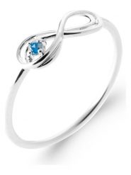 L'Atélier Précieux Srebrny pierścionek z cyrkonią rozmiar: 50. Szare pierścionki damskie l'Atelier precieux, z cyrkonią, srebrne. Za 160.96 zł.