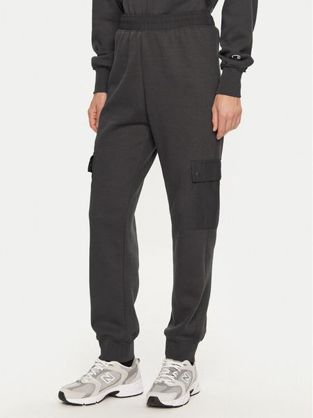 Champion Spodnie dresowe 117499 Szary Regular Fit. Szare spodnie dresowe damskie Champion, m, bez wzorów, z dresówki. Za 159.99 zł.
