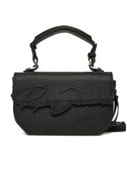 Pepe Jeans Torebka Amber Script PL031664 Czarny. Czarne torebki klasyczne damskie Pepe Jeans, z jeansu, bez dodatków. Za 309.99 zł.