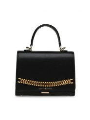 Steve Madden Torebka Bmoment SM13001393-02002-B-G Czarny. Czarne torebki klasyczne damskie Steve Madden, ze skóry, bez dodatków. Za 489.99 zł.