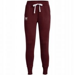 Spodnie Do Biegania Rival Fleece Dla Kobiet. Czerwone spodnie dresowe damskie Under Armour, bez wzorów. Za 259.99 zł.