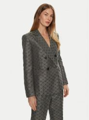 Lola Casademunt by Maite Marynarka MF2402003 Szary Regular Fit. Szare marynarki i żakiety damskie Lola Casademunt by Maite, s, bez wzorów, z syntetyku. Za 509.99 zł.