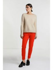 Rich & Royal Spodnie w kolorze pomarańczowym rozmiar: 36. Pomarańczowe spodnie materiałowe damskie Rich & Royal, bez wzorów, z materiału. Za 289.95 zł.