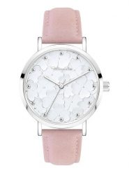 Tamaris Zegarek kwarcowy w kolorze jasnoróżowym rozmiar: onesize. Różowe, analogowe zegarki damskie Tamaris, metalowe. Za 173.99 zł.