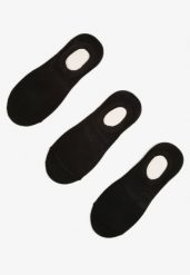 Czarne Skarpety Stopki z Wiskozy 3 Pack Wriefra. Czarne skarpetki damskie Born2be, bez wzorów, z wiskozy. Za 8.99 zł.