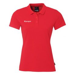Damska koszulka polo Kempa Classic. Białe bluzki damskie Kempa, bez wzorów, bez kołnierzyka, bez ramiączek. Za 163.50 zł.