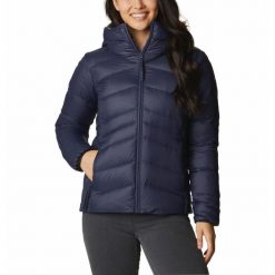 Kurtka Zimowa Pikowana Damska Columbia Autumn Park Down Hooded. Niebieskie kurtki damskie Columbia, na zimę, s, bez wzorów, z puchu, bez kaptura. W wyprzedaży za 599.00 zł.