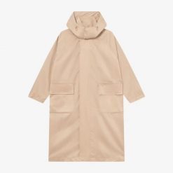Kubota Parka Przeciwdeszczowa Jesienna Beżowa S/M. Białe parki damskie Kubota, na jesień, m, z poliesteru, bez kaptura. W wyprzedaży za 174.99 zł.