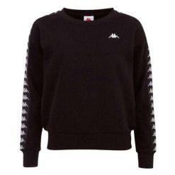 Damska Bluza Janka. Czarne bluzy damskie Kappa, bez wzorów, bez kaptura. Za 172.99 zł.