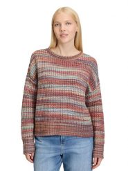 CARTOON Sweter ze wzorem rozmiar: 46. Swetry klasyczne damskie Cartoon, ze splotem, bez kołnierzyka. Za 149.95 zł.