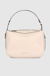 VALENTINO Torebka arepa hobo w kolorze ecru. Brązowe torebki klasyczne damskie Valentino by Mario Valentino, bez dodatków. W wyprzedaży za 329.99 zł.