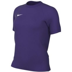 Koszulka damska Nike Dri-FIT Park VIII, fioletowa. Fioletowe bluzki damskie Nike, bez wzorów, z poliesteru, sportowe, bez kołnierzyka, bez ramiączek. Za 66.99 zł.