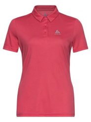 Odlo Funkcyjna koszulka polo "Cardada" w kolorze jagodowym rozmiar: S. Różowe koszulki sportowe damskie ODLO, s, bez wzorów, z materiału, bez ramiączek, outdoorowe. Za 95.24 zł.
