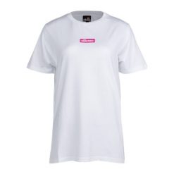 Koszulka sportowa damska Ellesse Noco. Białe koszulki sportowe damskie Ellesse, m, bez wzorów, bez ramiączek, trekkingowe. Za 94.99 zł.