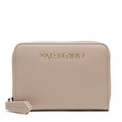 Portfel Valentino. Brązowe portfele damskie Valentino, bez wzorów. Za 169.99 zł.