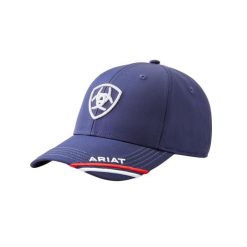 Czapka Ariat Shield Performance. Niebieskie czapki damskie Ariat, bez wzorów, z elastanu. Za 226.50 zł.