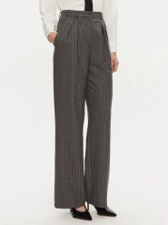 Simona Corsellini Spodnie materiałowe A24CPPA014 Szary Wide Leg. Szare spodnie materiałowe damskie SIMONA CORSELLINI, bez wzorów, z materiału. Za 1,119.00 zł.