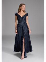 SWING Sukienka w kolorze granatowym rozmiar: 36. Niebieskie sukienki damskie Swing, bez wzorów, bez ramiączek. Za 434.99 zł.