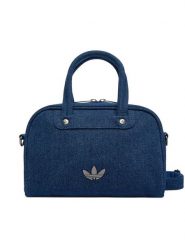 Adidas Torebka KD7897 Niebieski. Niebieskie torebki klasyczne damskie Adidas, z materiału, bez dodatków. Za 189.99 zł.