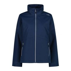 Damska kurtka wodoodporna CMP. Niebieskie kurtki damskie CMP, bez wzorów, bez kaptura. Za 506.50 zł.