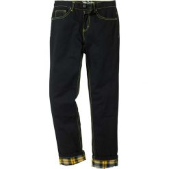 Spodnie z ciepłą flanelową podszewką bonprix czarny. Spodnie materiałowe chłopięce marki 4F. Za 79.99 zł.