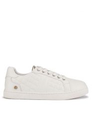 Jenny Fairy Sneakersy WFA1310-2 Biały. Białe obuwie sportowe damskie Jenny Fairy, ze skóry, bez zapięcia. Za 119.99 zł.