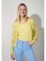 More & More Kardigan w kolorze żółtym rozmiar: 34. Żółte kardigany damskie More & More, bez wzorów. Za 110.81 zł.