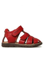 Primigi Sandały 3933333 M Czerwony. Czerwone sandały chłopięce Primigi, ze skóry, bez zapięcia. Za 349.99 zł.