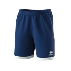 Szorty Errea Barney. Białe spodenki sportowe damskie ERREA, m, z aplikacjami, z materiału, z standardowym stanem, do biegania. Za 169.50 zł.