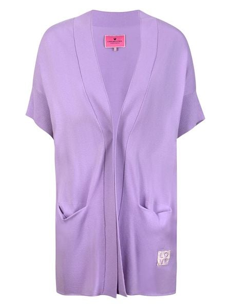 LIEBLINGSSTÜCK Kardigan w kolorze fioletowym rozmiar: 34. Różowe kardigany damskie LIEBLINGSSTÜCK, bez wzorów. Za 205.45 zł.