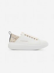 ALEXANDER SMITH Skórzane sneakersy w kolorze białym rozmiar: 37. Białe obuwie sportowe damskie Alexander Smith, bez zapięcia. Za 382.13 zł.