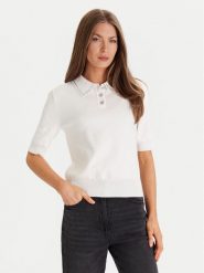 Morgan Sweter 252-MAP Écru Regular Fit. Swetry klasyczne damskie Morgan, s, z syntetyku, bez kołnierzyka. Za 249.99 zł.