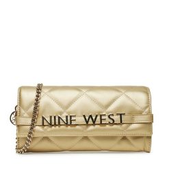 Torebka Nine West. Żółte torebki wieczorowe damskie Nine West, bez wzorów, bez dodatków. Za 199.99 zł.