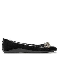 Baleriny Steve Madden. Czarne balerinki damskie Steve Madden, bez wzorów. Za 269.99 zł.