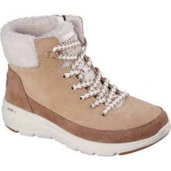 Buty Skechers Glacial Ultra - Autumn Days, Kobiety. Brązowe obuwie sportowe damskie Skechers, z zamszu, bez zapięcia, na fitness i siłownię. Za 590.00 zł.