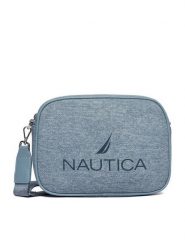 Nautica Torebka CEO-NTC-L-002-09 Niebieski. Niebieskie listonoszki damskie Nautica, bez wzorów, z materiału, bez dodatków. Za 129.99 zł.
