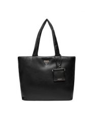 Guess Torebka Sunetra HWNG75 34230 Czarny. Czarne shopper bag Guess, z aplikacjami, ze skóry, bez dodatków. Za 489.99 zł.