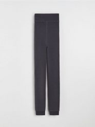 Legginsy z ociepleniem - szary. Szare legginsy damskie Sinsay, l, bez wzorów. Za 29.99 zł.