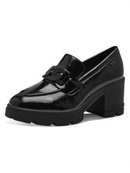 S.Oliver Czółenka w kolorze czarnym rozmiar: 36. Czarne czółenka damskie S.Oliver, bez wzorów, bez obcasa. Za 173.99 zł.