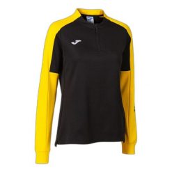Bluza do piłki nożnej damska Joma Eco Championship. Czarne bluzy damskie Joma, s, bez wzorów, z poliesteru, bez kaptura. Za 144.70 zł.