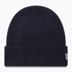 Czapka zimowa New Era Wool Cuff Knit Beanie. Niebieskie czapki damskie New Era, na zimę, bez wzorów. Za 129.99 zł.