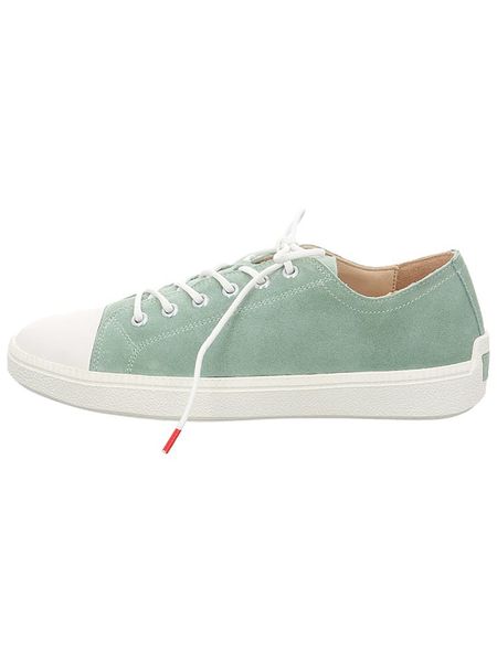 Think! Skórzane sneakersy w kolorze zielonym rozmiar: 41,5. Zielone obuwie sportowe damskie Think!, bez zapięcia. Za 245.38 zł.